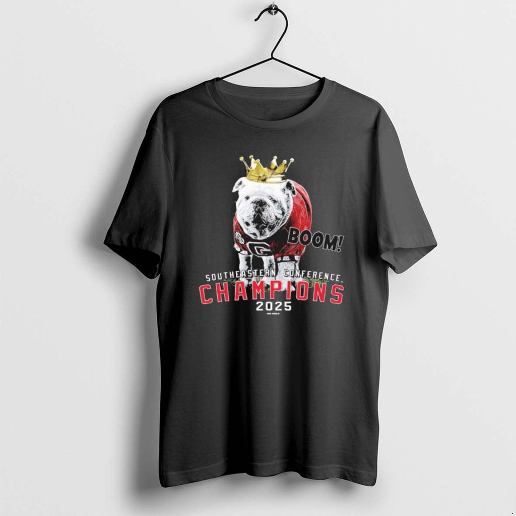 Official Georgia Bulldogs 2025 Sec Conference - Adult & Kids T-Shirts, Sweatshirts & Hoodies apparel design preview 1