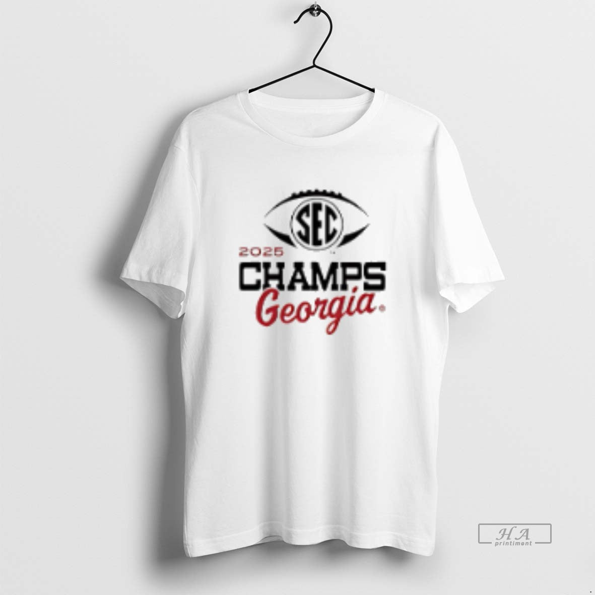 Official Georgia Bulldogs 2025 Sec Football Champions - Adult & Kids T-Shirts, Sweatshirts & Hoodies apparel design preview 1