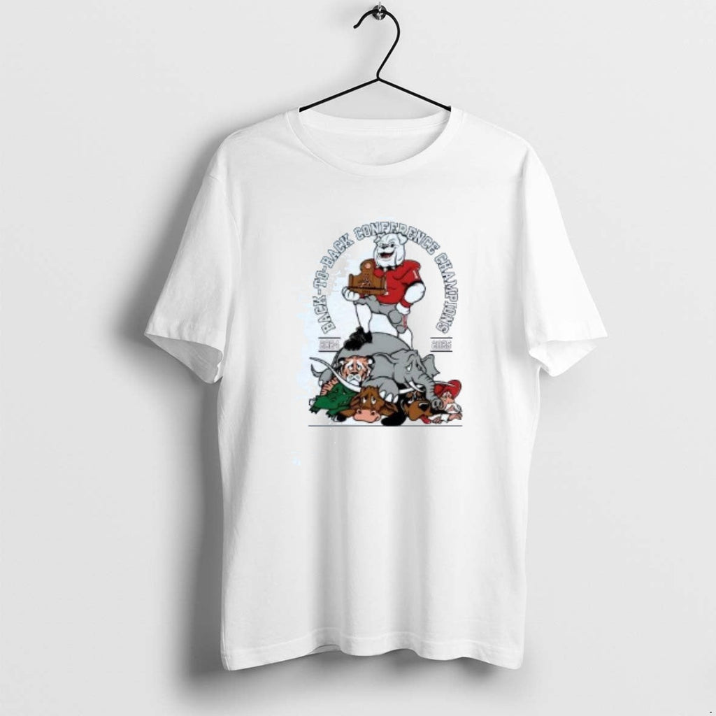 Official Georgia Bulldogs 2025 Back To Conference - Adult & Kids T-Shirts, Sweatshirts & Hoodies apparel design preview 1