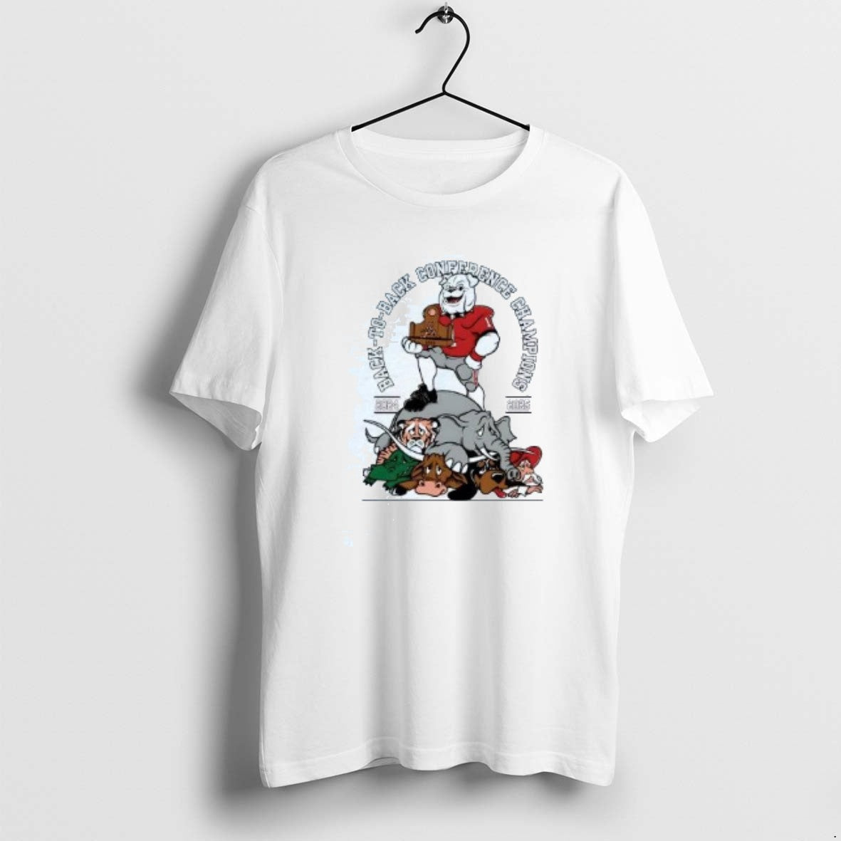 Official Georgia Bulldogs 2025 Back To Conference - Adult & Kids T-Shirts, Sweatshirts & Hoodies apparel design preview 1