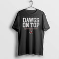 Official Georgia Football 2025 Cfp Dawgs On Top - Adult & Kids T-Shirts, Sweatshirts & Hoodies apparel design preview 1