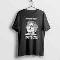 Official Germaine Greer I Dont Care - Adult & Kids T-Shirts, Sweatshirts & Hoodies apparel design preview 1