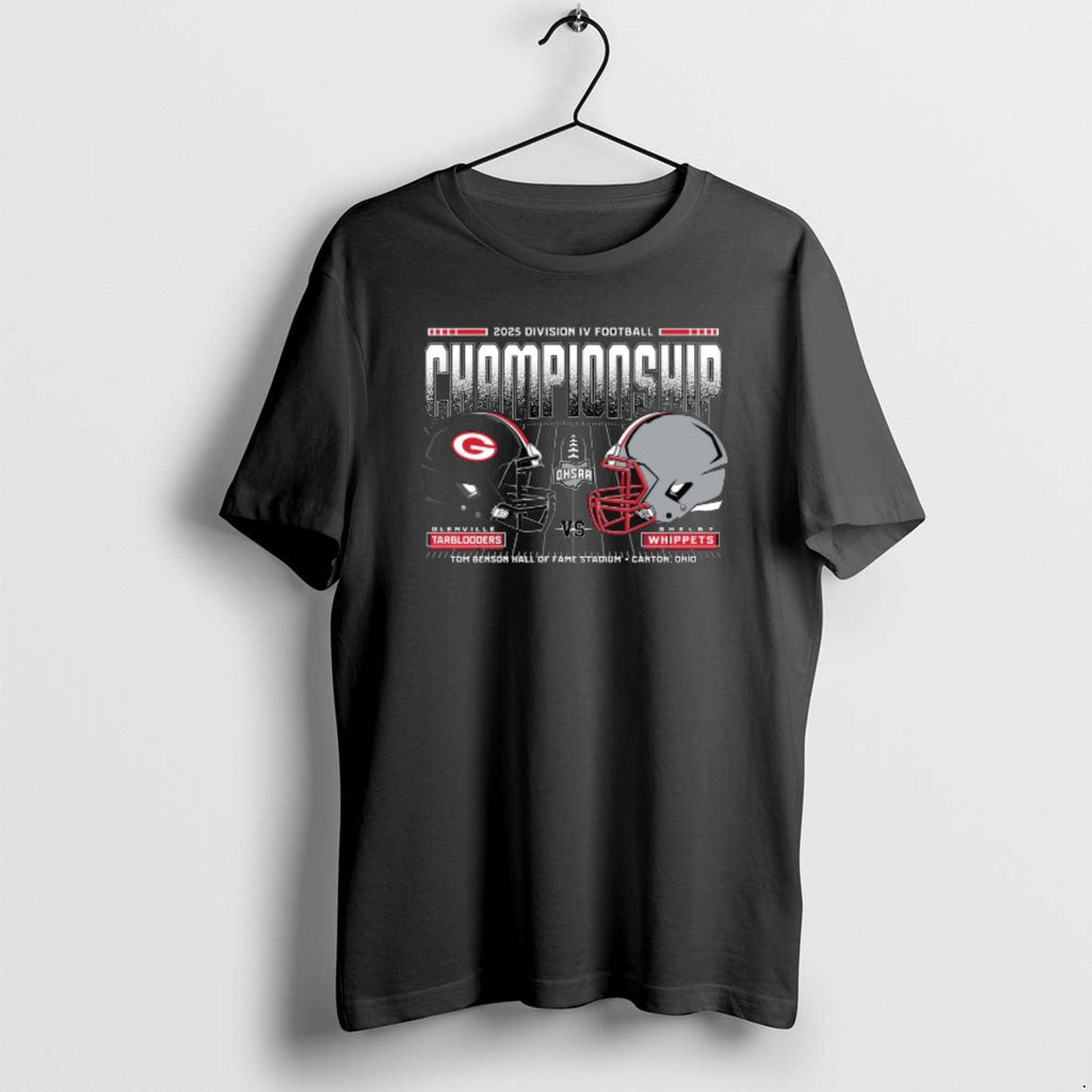 Official Glenville Tarblooders Vs Shelby Whippets - Adult & Kids T-Shirts, Sweatshirts & Hoodies apparel design preview 1