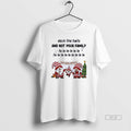 Official Gnome Deck The Halls And Not Your Family Fa - Adult & Kids T-Shirts, Sweatshirts & Hoodies apparel design preview 1