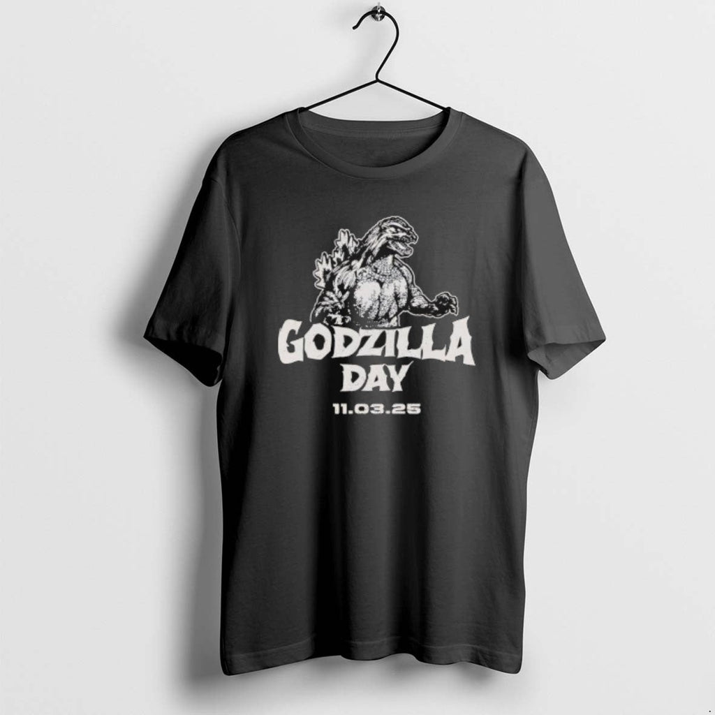 Official Godzilla Day 2025 11 03 - Adult & Kids T-Shirts, Sweatshirts & Hoodies apparel design preview 1