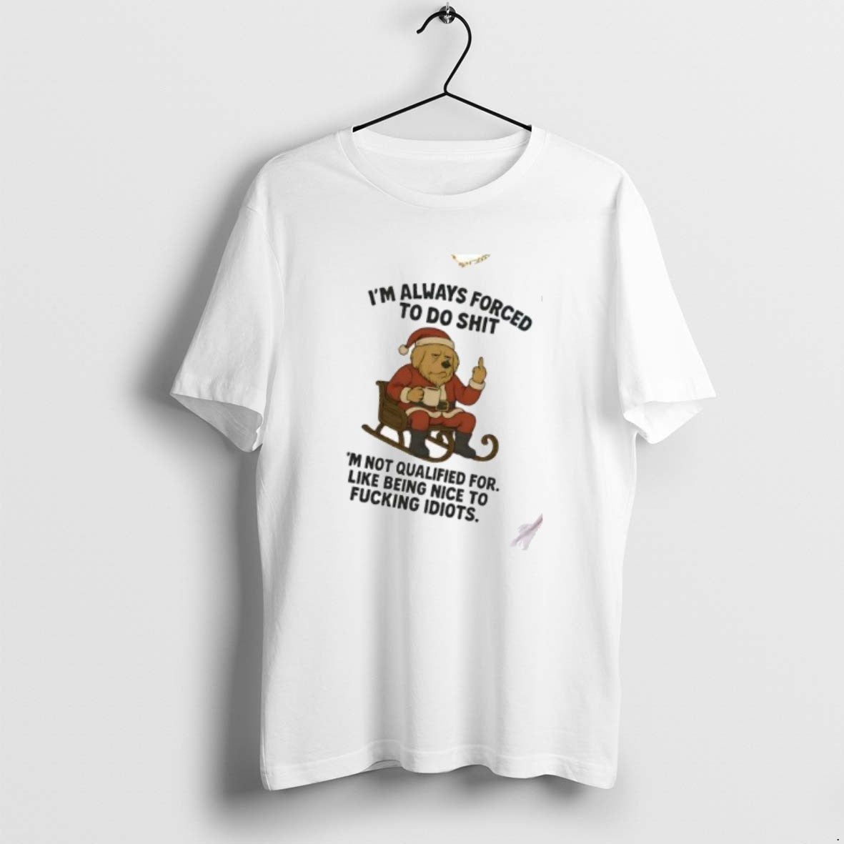 Official Golden Retriever Im Always Forced To Do Shit - Adult & Kids T-Shirts, Sweatshirts & Hoodies apparel design preview 1