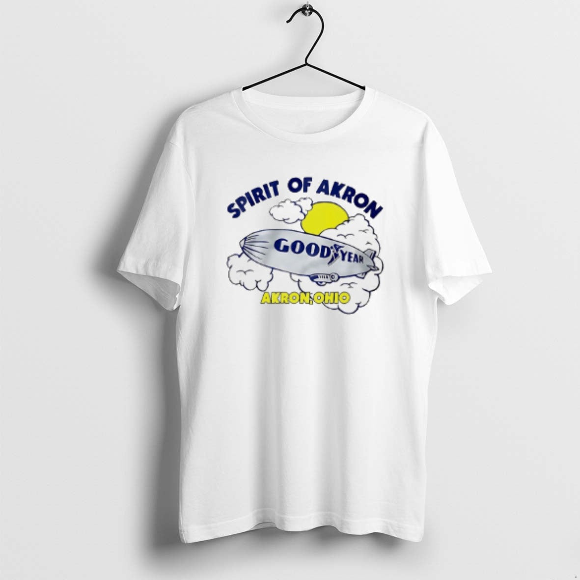 Official Goodyear Spirit Of Akron Ohio Blimp - Adult & Kids T-Shirts, Sweatshirts & Hoodies apparel design preview 1