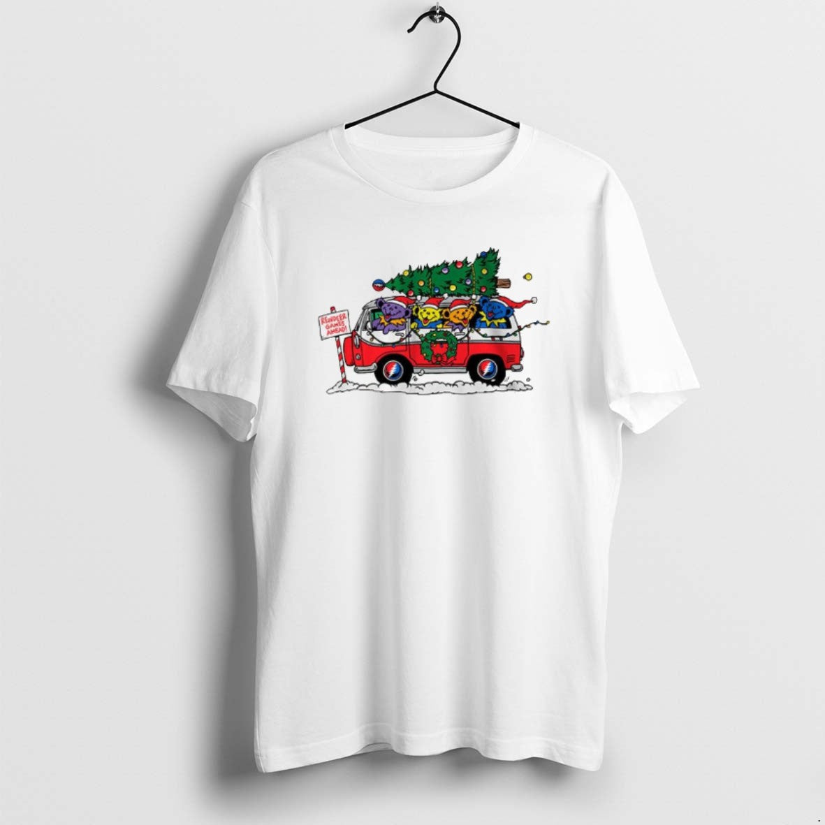 Official Grateful Dead Steal Your Christmas Tree - Adult & Kids T-Shirts, Sweatshirts & Hoodies apparel design preview 1