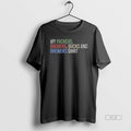Official Green Bay Packers My Badgers Bucks And - Adult & Kids T-Shirts, Sweatshirts & Hoodies apparel design preview 1