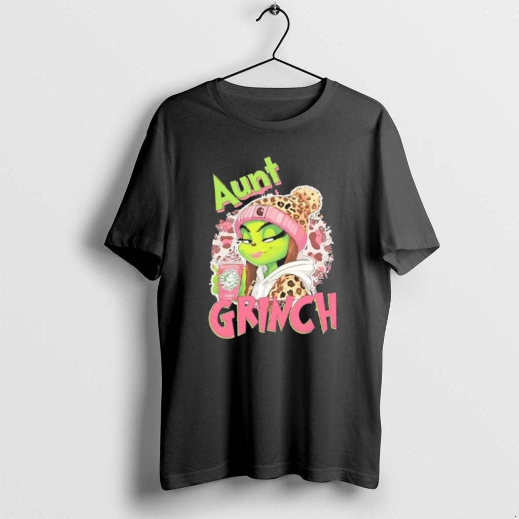 Official Grinch Girl Aunt Christmas - Adult & Kids T-Shirts, Sweatshirts & Hoodies apparel design preview 1