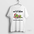 Official Grinch Santa I Am Temporarily Out Of Order - Adult & Kids T-Shirts, Sweatshirts & Hoodies apparel design preview 1