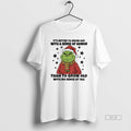 Official Grinch Santa Hat Its Better To Grow Old With - Adult & Kids T-Shirts, Sweatshirts & Hoodies apparel design preview 1