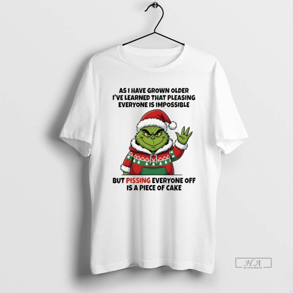 Official Grinch As I Have Grown Older Ive Learned - Adult & Kids T-Shirts, Sweatshirts & Hoodies apparel design preview 1
