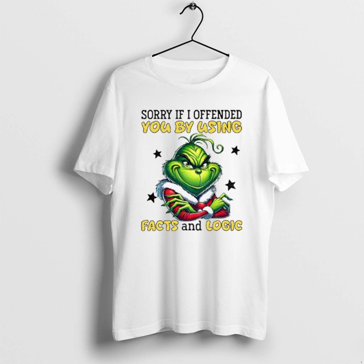 Official Grinch Sorry If I Offended You By Using - Adult & Kids T-Shirts, Sweatshirts & Hoodies apparel design preview 1