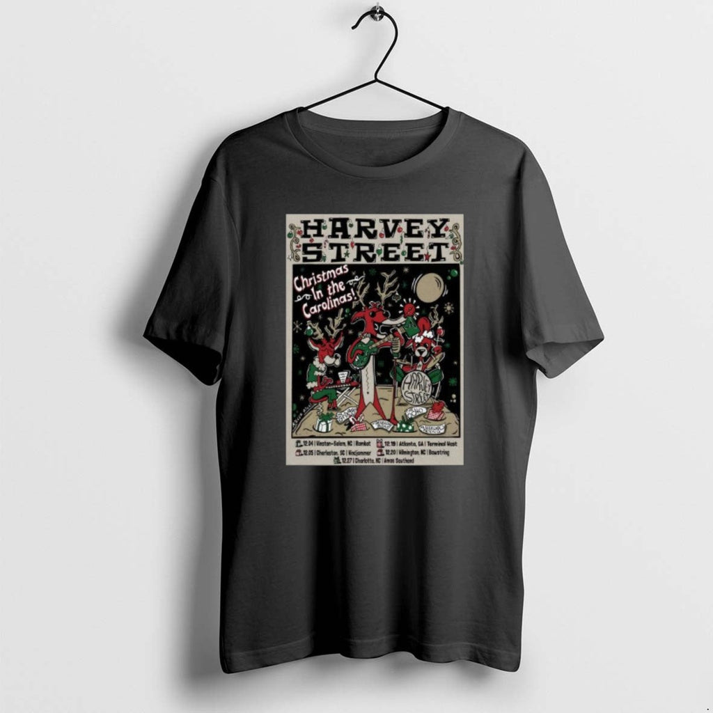 Official Harvey Street Tour Christmas In The - Adult & Kids T-Shirts, Sweatshirts & Hoodies apparel design preview 1