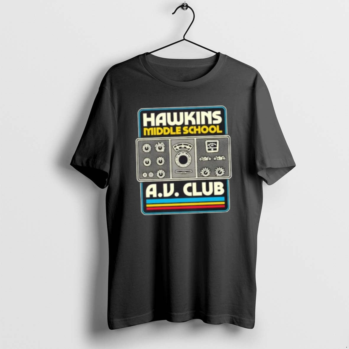 Official Hawkins Middle School Av Club - Adult & Kids T-Shirts, Sweatshirts & Hoodies apparel design preview 1