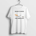 Official Here Comes The Airplane Cigarette - Adult & Kids T-Shirts, Sweatshirts & Hoodies apparel design preview 1
