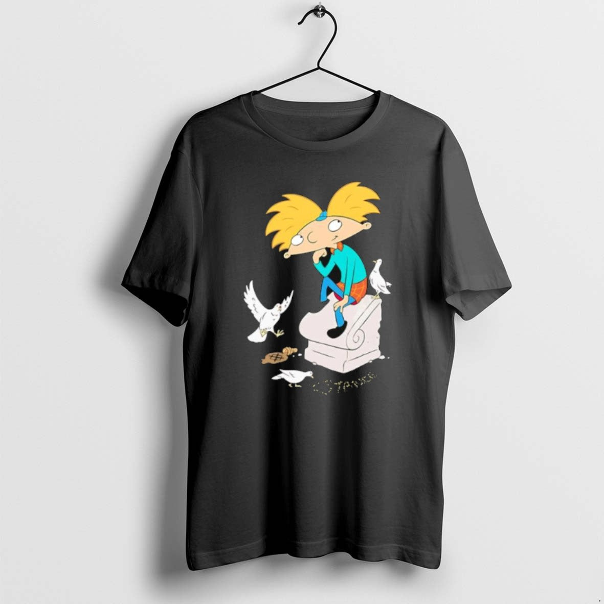 Official Hey Arnold Stoop Cartoon - Adult & Kids T-Shirts, Sweatshirts & Hoodies apparel design preview 1