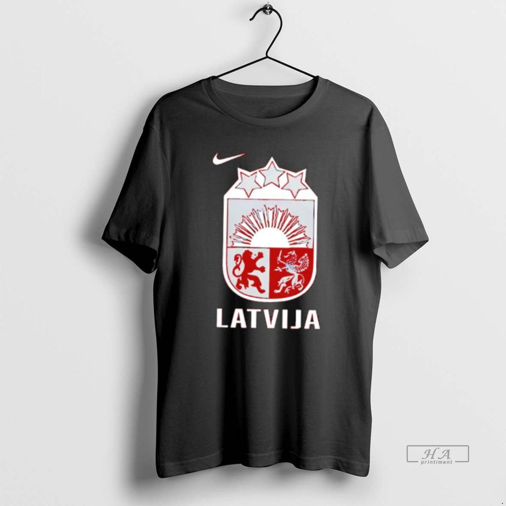 Official Hockey Latvia 2026 Olympic Celebration - Adult & Kids T-Shirts, Sweatshirts & Hoodies apparel design preview 1