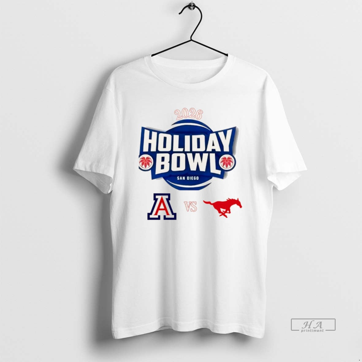 Official Holiday Bowl 2026 Arizona V - Adult & Kids T-Shirts, Sweatshirts & Hoodies apparel design preview 1