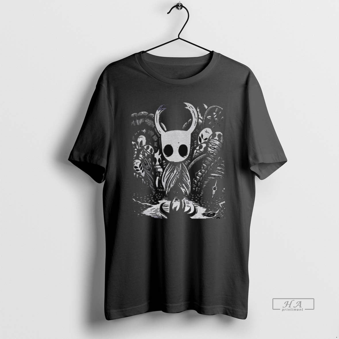 Official Hollow Knight Back Retro Gaming - Adult & Kids T-Shirts, Sweatshirts & Hoodies apparel design preview 1