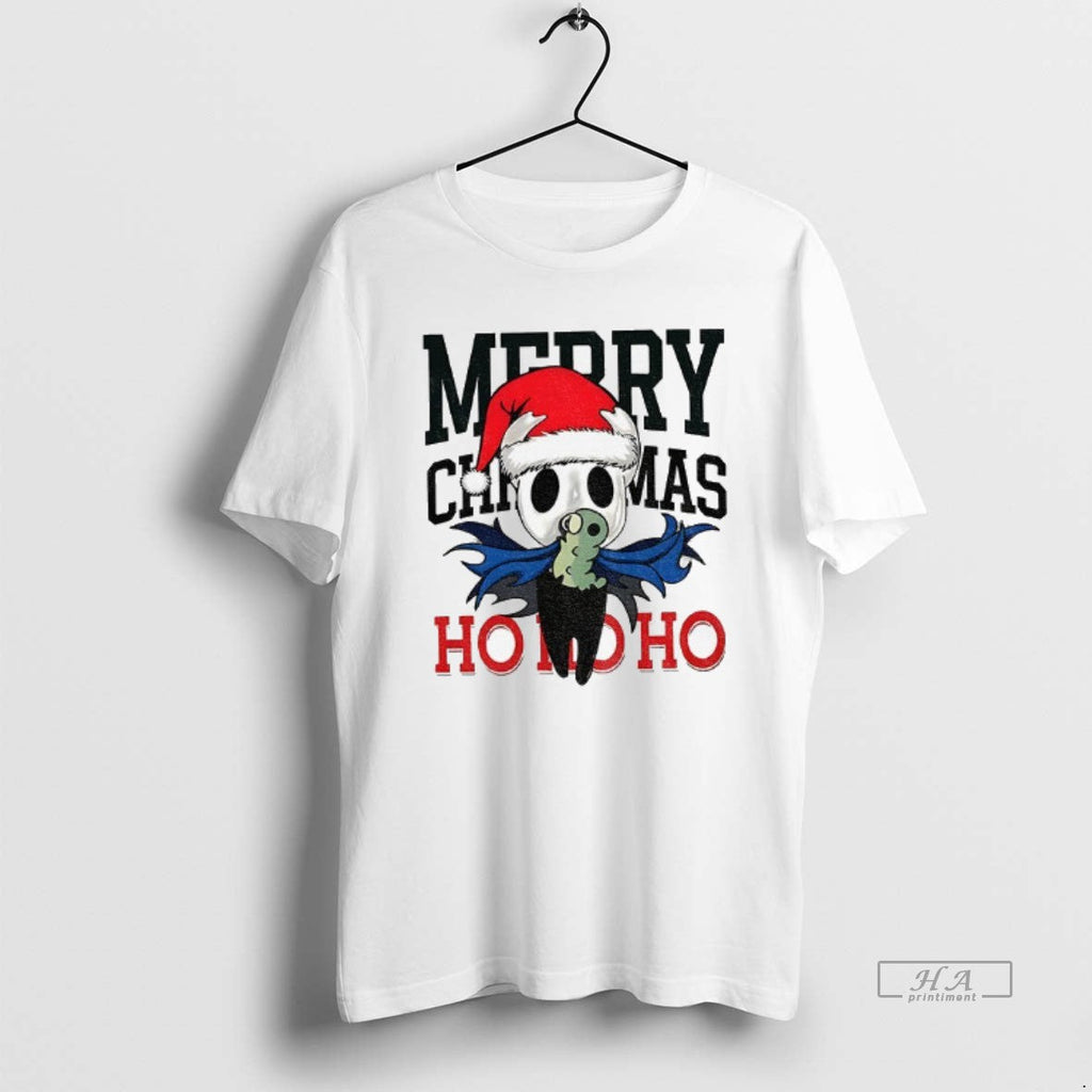 Official Hollow Knight Ringer Merry Christmas Ho - Adult & Kids T-Shirts, Sweatshirts & Hoodies apparel design preview 1