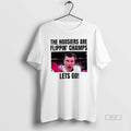 Official Hoosiers Are Flippin Champs Lets Go - Adult & Kids T-Shirts, Sweatshirts & Hoodies apparel design preview 1