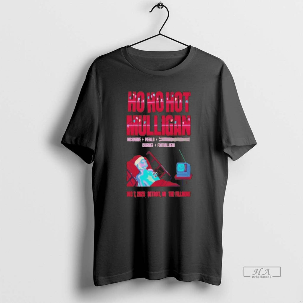 Official Hot Mulligan Dec 7 2025 The Fillmore Detroit - Adult & Kids T-Shirts, Sweatshirts & Hoodies apparel design preview 1