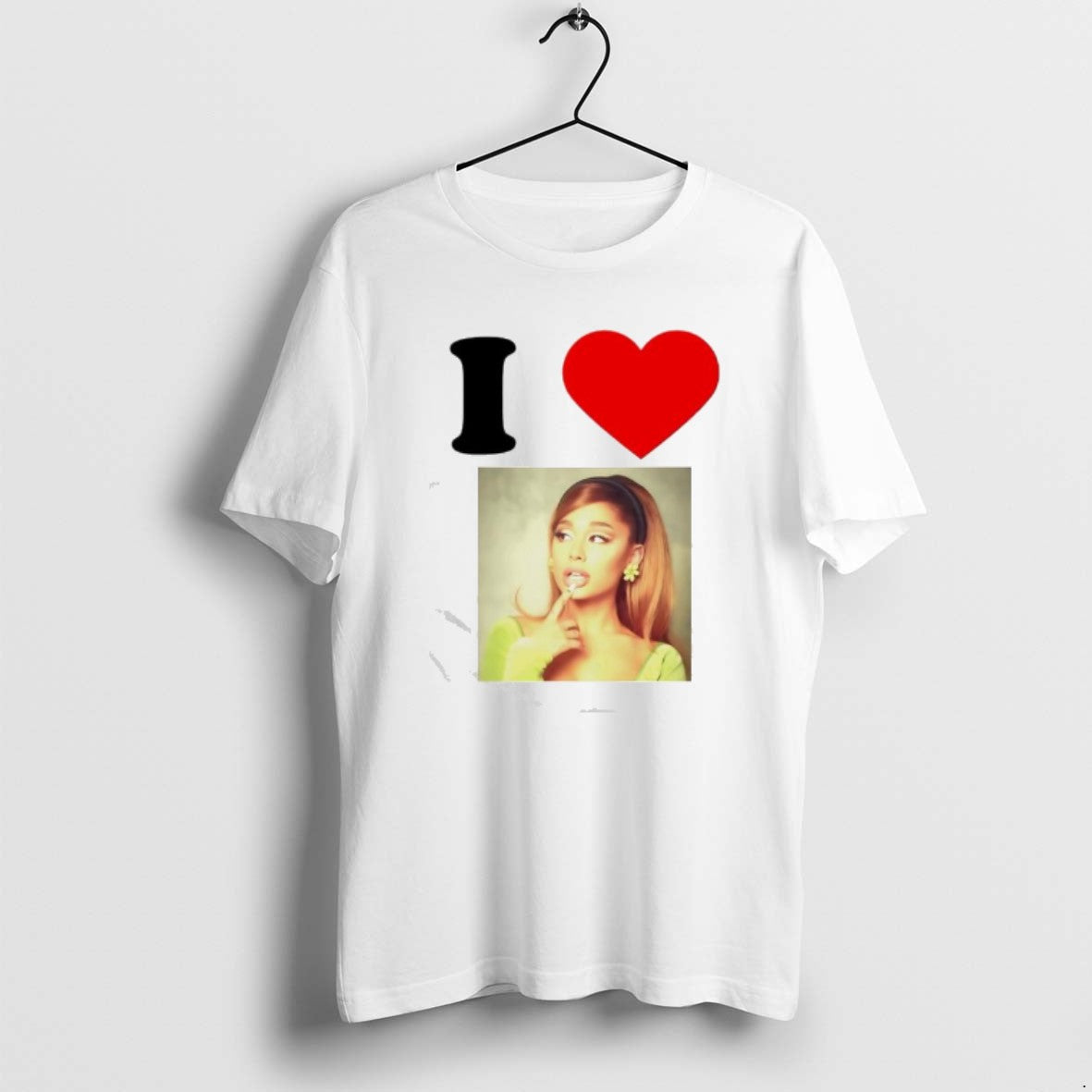 Official I Love Ariana Grande American Singer - Adult & Kids T-Shirts, Sweatshirts & Hoodies apparel design preview 1
