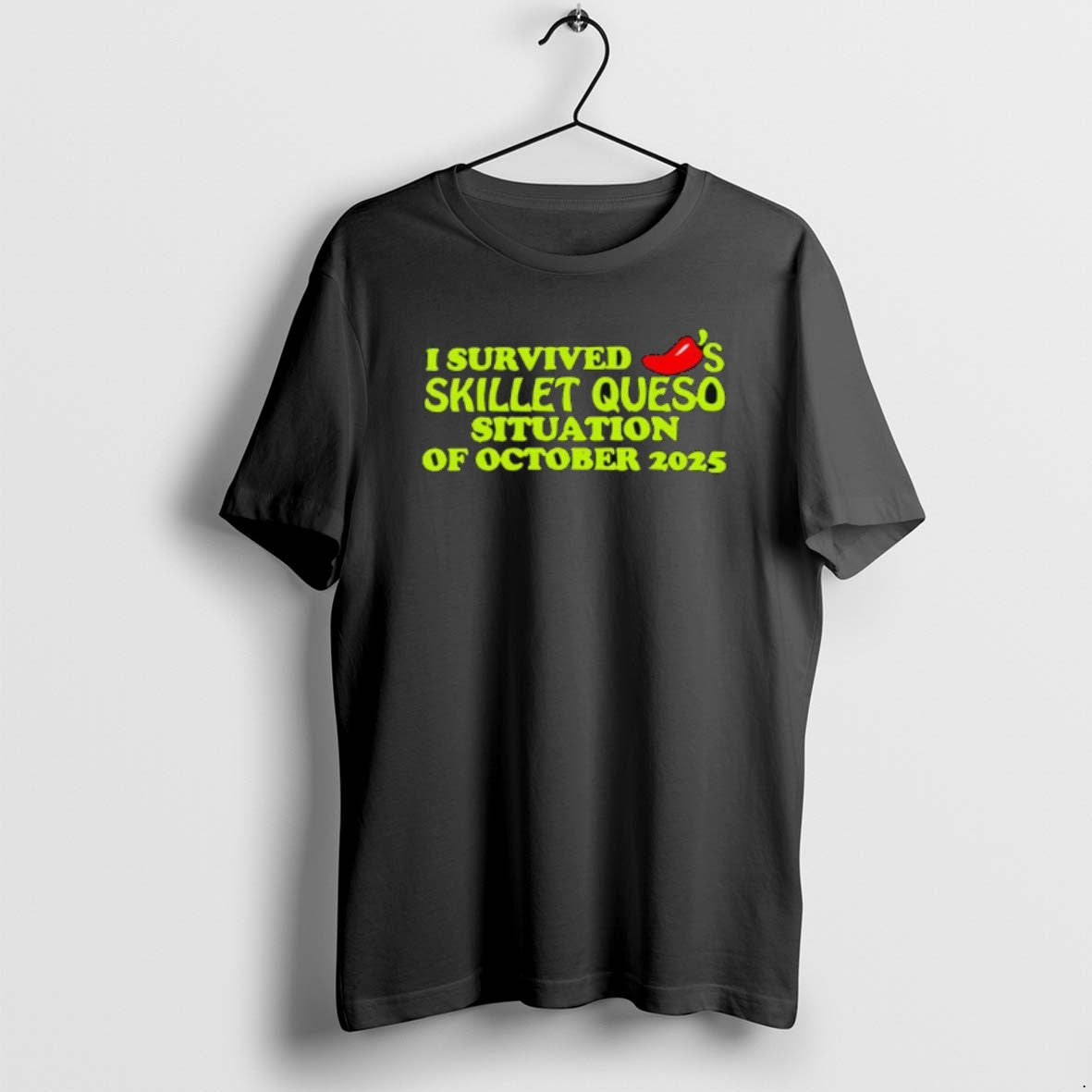 Official I Survived Skillet Queso Situation Of - Adult & Kids T-Shirts, Sweatshirts & Hoodies apparel design preview 1