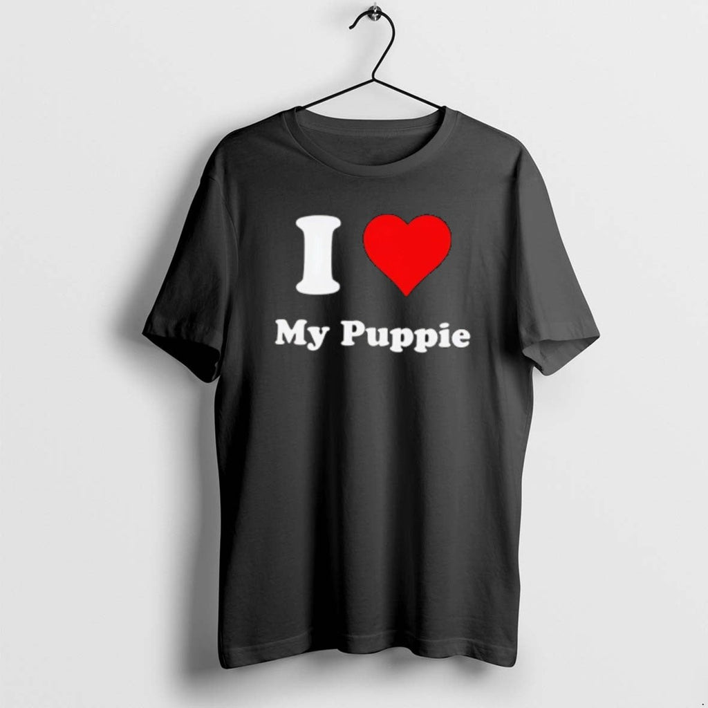 Official I Love Puppies - Adult & Kids T-Shirts, Sweatshirts & Hoodies apparel design preview 1