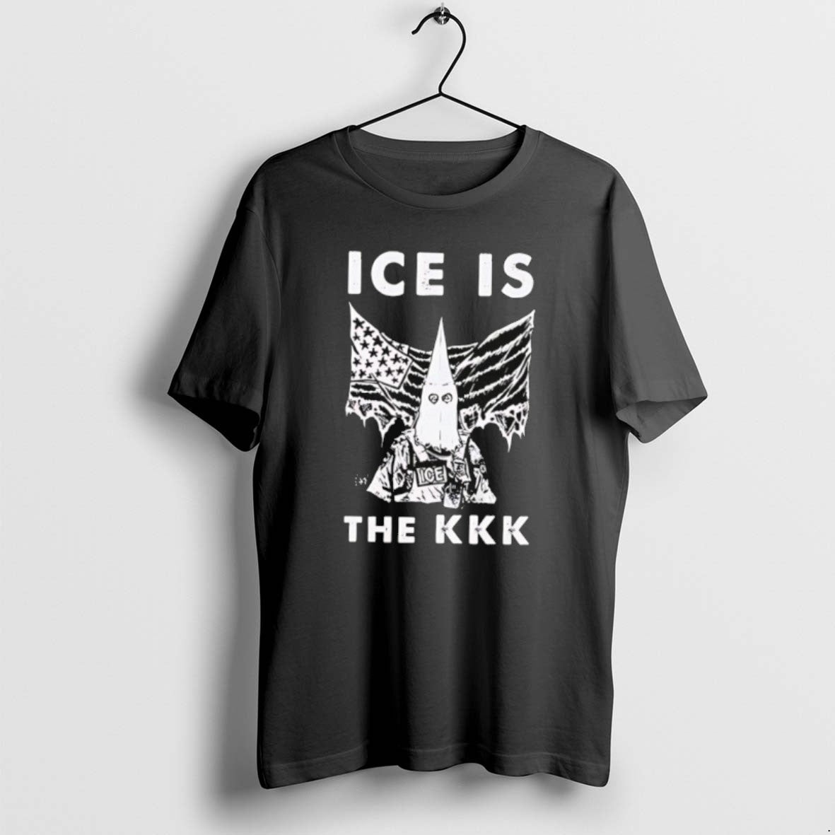 Official Ice Is The Kkk Mask Vintage - Adult & Kids T-Shirts, Sweatshirts & Hoodies apparel design preview 1