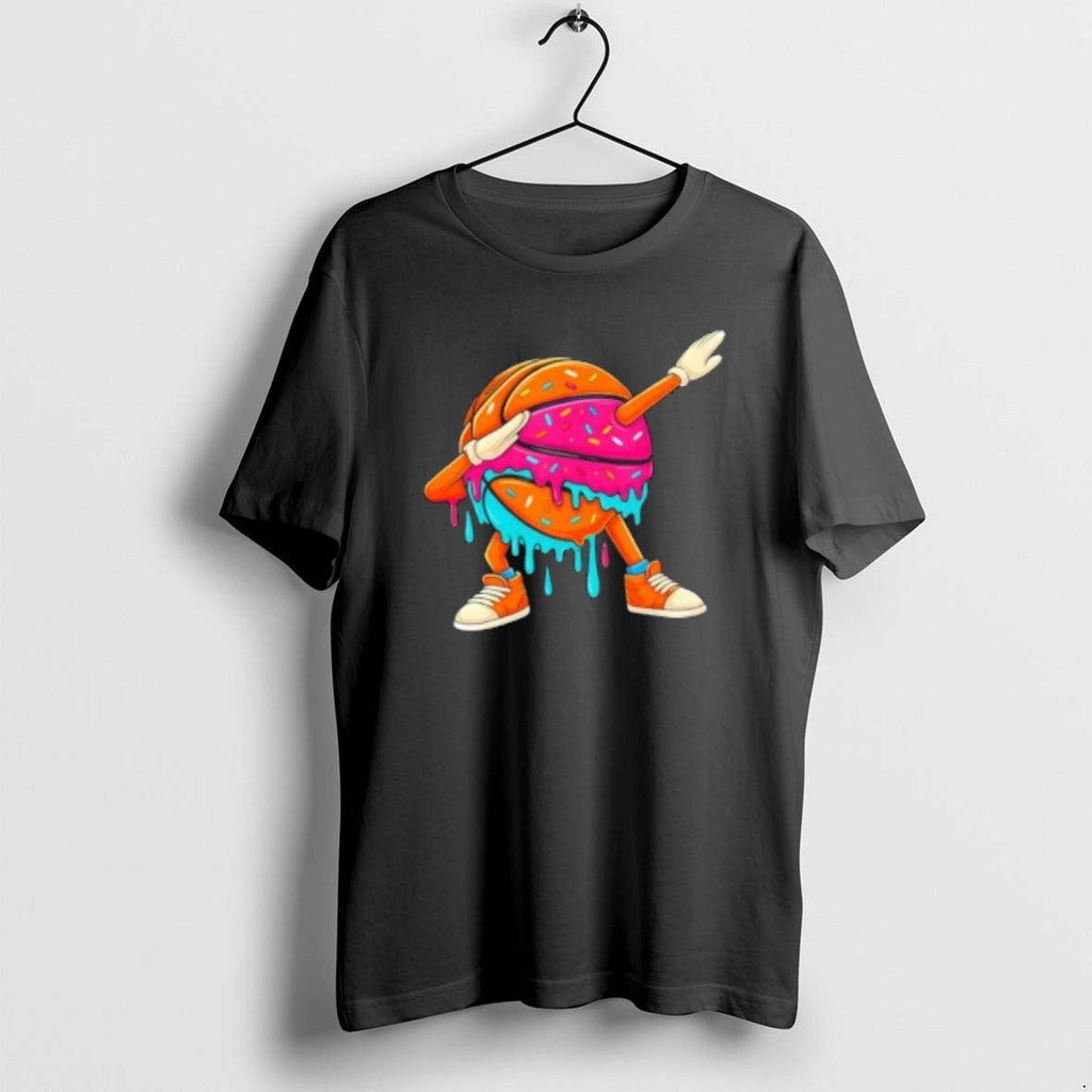 Official Ice Cream Drip Basketball Dabbing - Adult & Kids T-Shirts, Sweatshirts & Hoodies apparel design preview 1