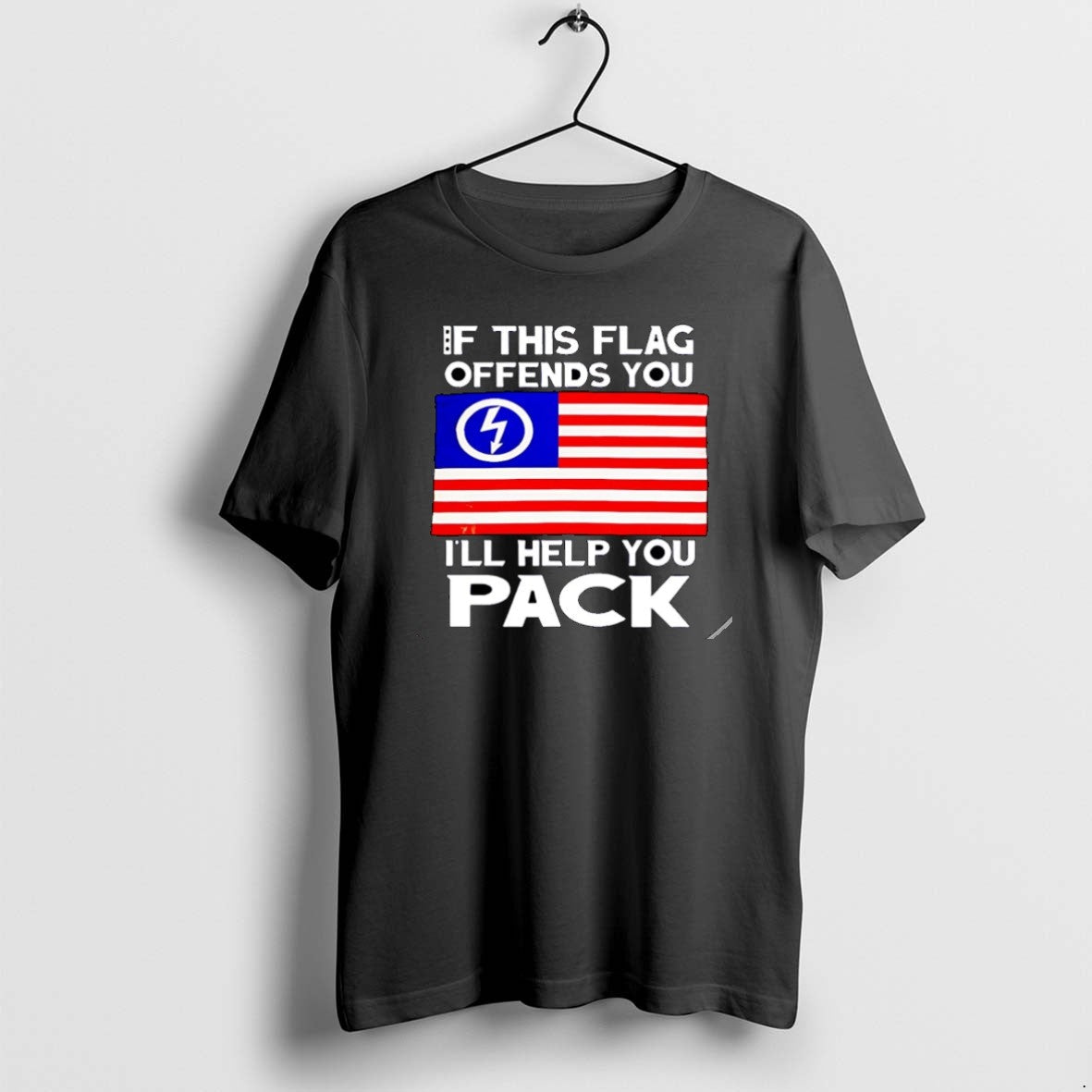 Official If This Flag Offends You Ill Help Pack - Adult & Kids T-Shirts, Sweatshirts & Hoodies apparel design preview 1
