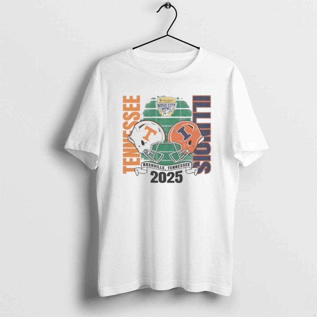 Official Illinois Fighting Illini 2025 Music City - Adult & Kids T-Shirts, Sweatshirts & Hoodies apparel design preview 1