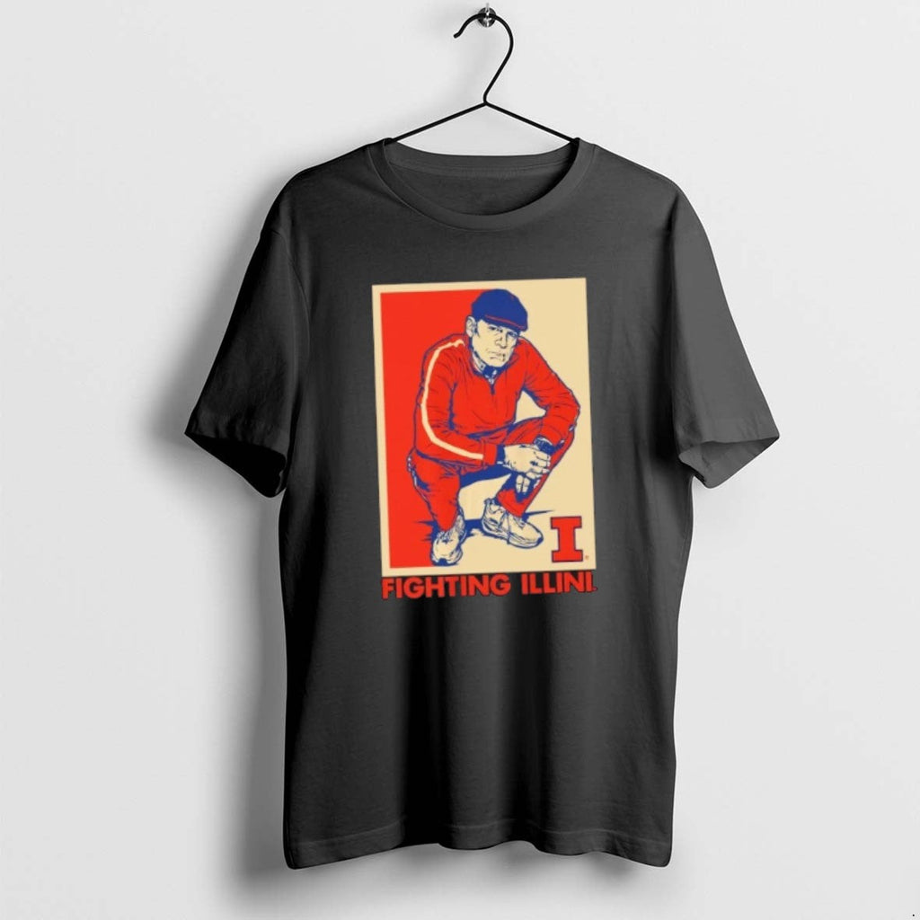 Official Illinois Fighting Illini Basketball Track - Adult & Kids T-Shirts, Sweatshirts & Hoodies apparel design preview 1