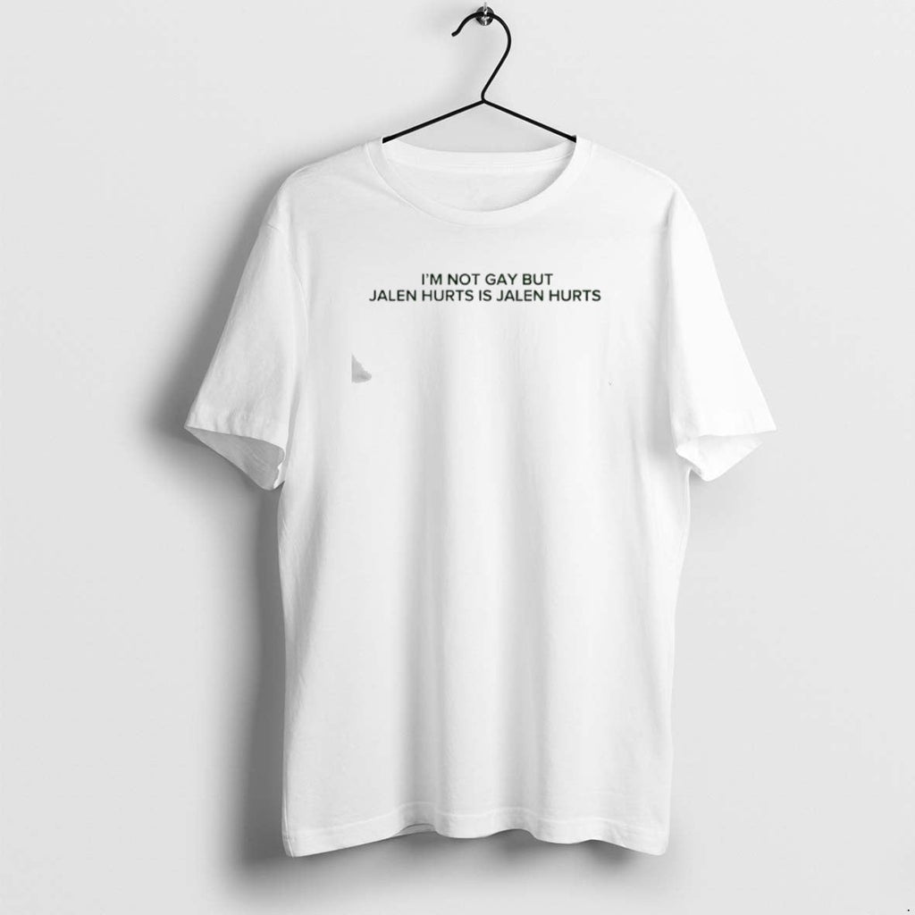 Official Im Not Gay But Jalen Hurts Is American - Adult & Kids T-Shirts, Sweatshirts & Hoodies apparel design preview 1