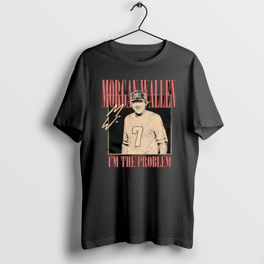 Official Im The Problem Dateback Tour Morganwallen - Adult & Kids T-Shirts, Sweatshirts & Hoodies apparel design preview 1