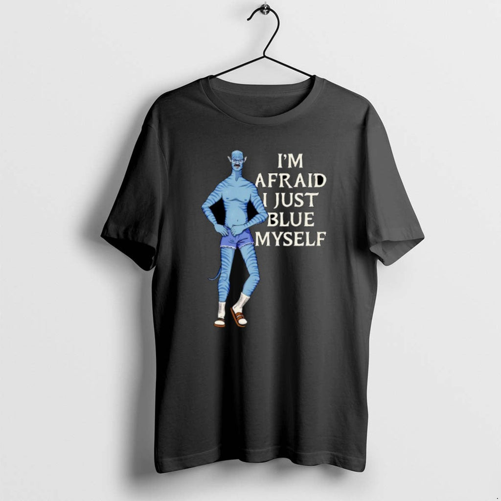 Official Im Afraid I Just Blue Myself Christmas - Adult & Kids T-Shirts, Sweatshirts & Hoodies apparel design preview 1