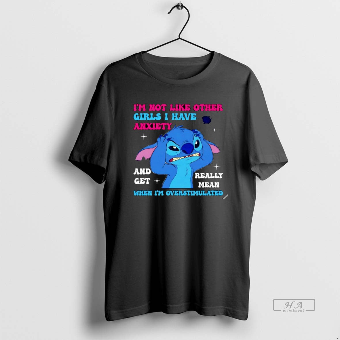Official Im Not Like Other Girls I Have Anxiety And - Adult & Kids T-Shirts, Sweatshirts & Hoodies apparel design preview 1