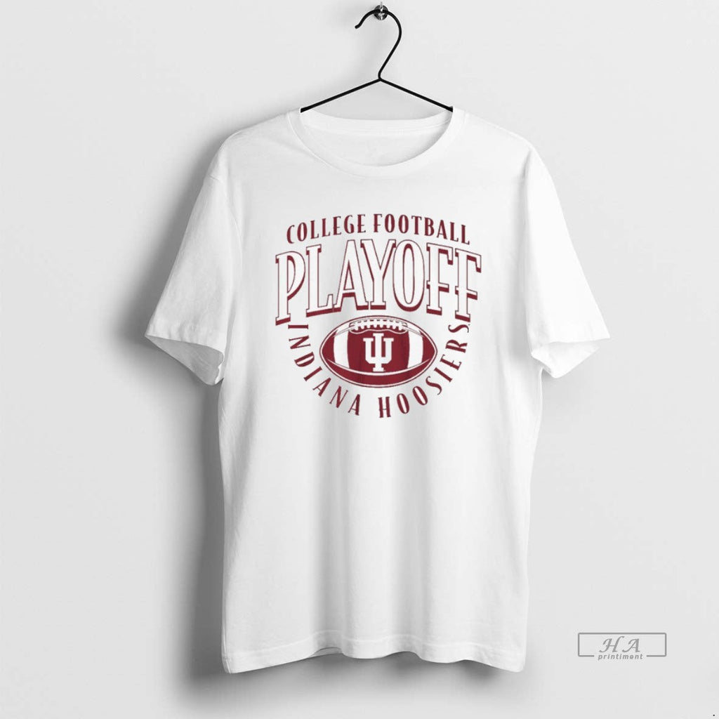 Official Indiana Football 2025 Cfp Curve - Adult & Kids T-Shirts, Sweatshirts & Hoodies apparel design preview 1