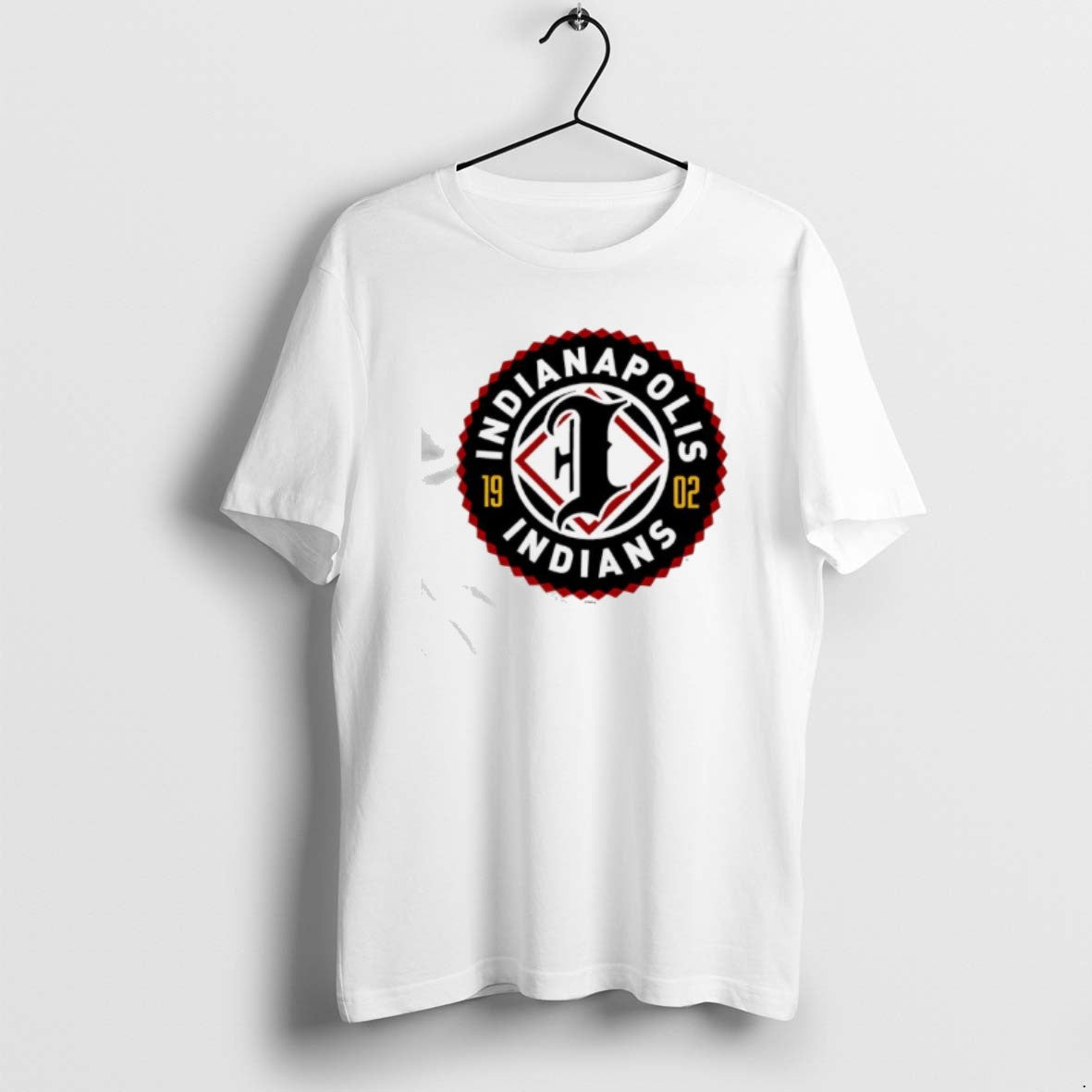 Official Indianapolis Indians Primary Logo 1902 - Adult & Kids T-Shirts, Sweatshirts & Hoodies apparel design preview 1