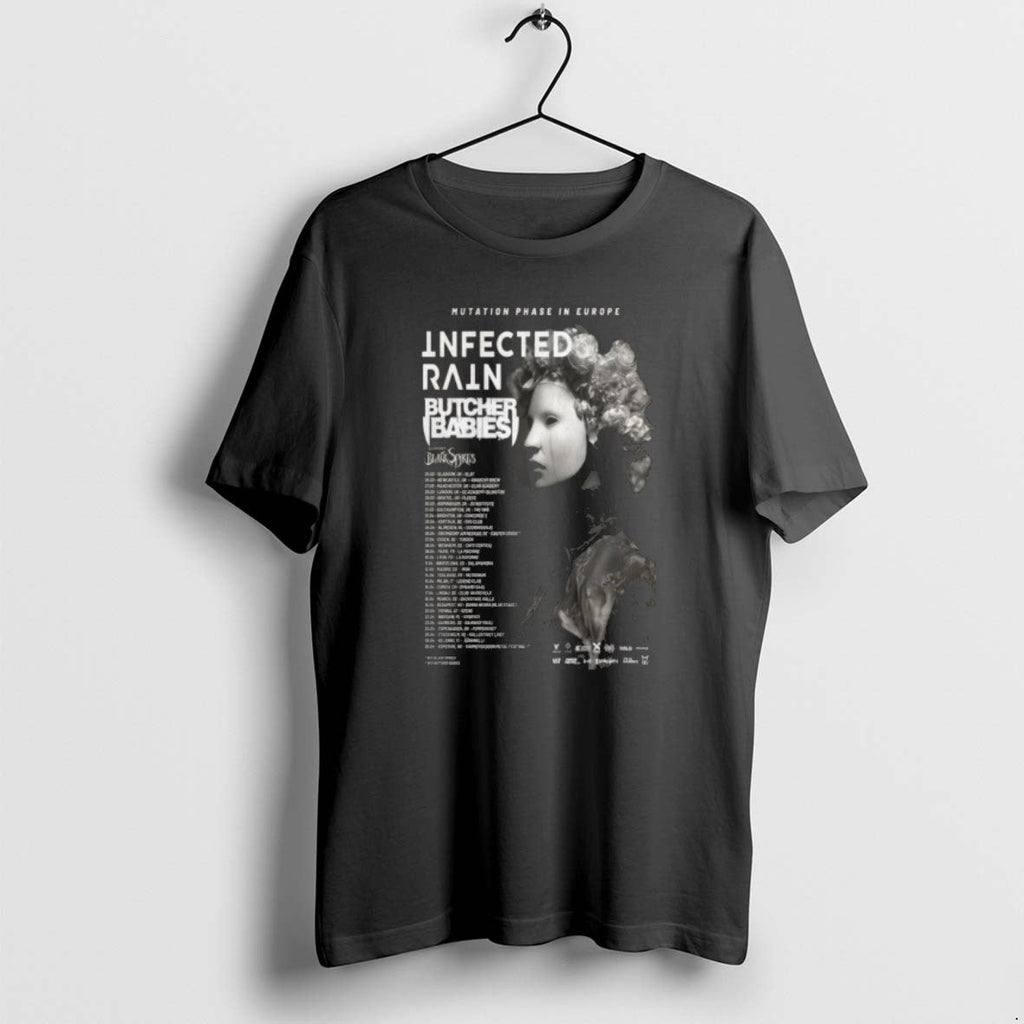 Official Infected Rain Mutation Phase In Europe 2026 - Adult & Kids T-Shirts, Sweatshirts & Hoodies apparel design preview 1