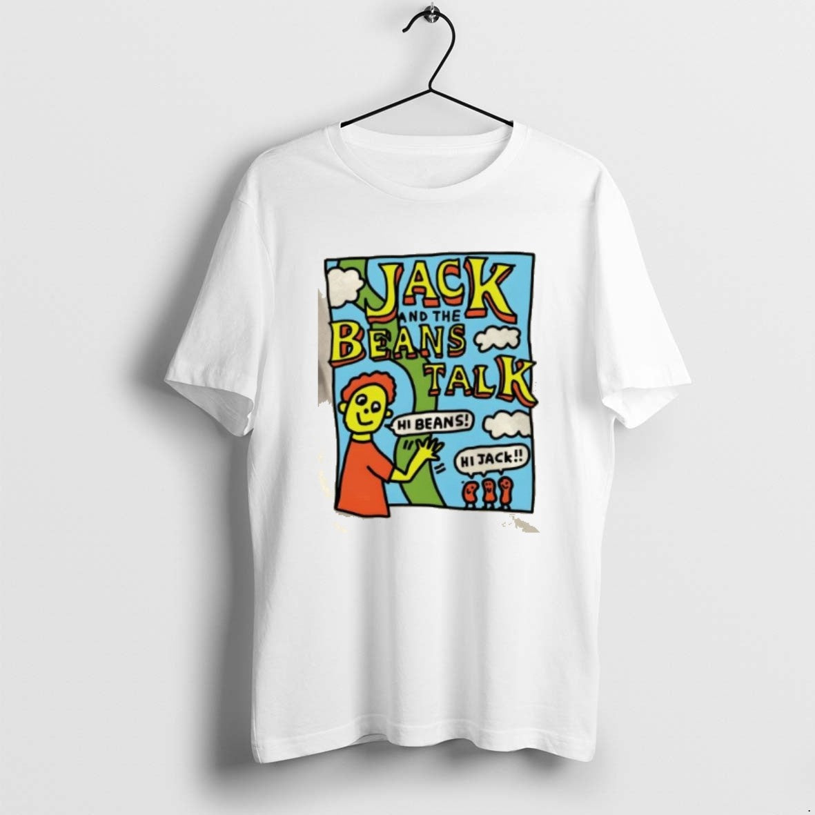Official Jack And The Beans Talk Hi - Adult & Kids T-Shirts, Sweatshirts & Hoodies apparel design preview 1