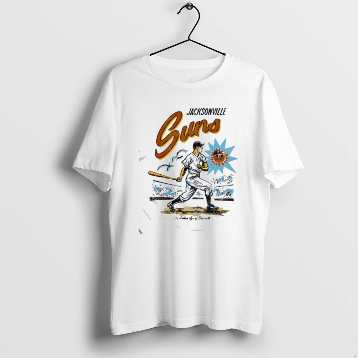 Official Jacksonville Suns Jumbo Shrimp The Golden - Adult & Kids T-Shirts, Sweatshirts & Hoodies apparel design preview 1