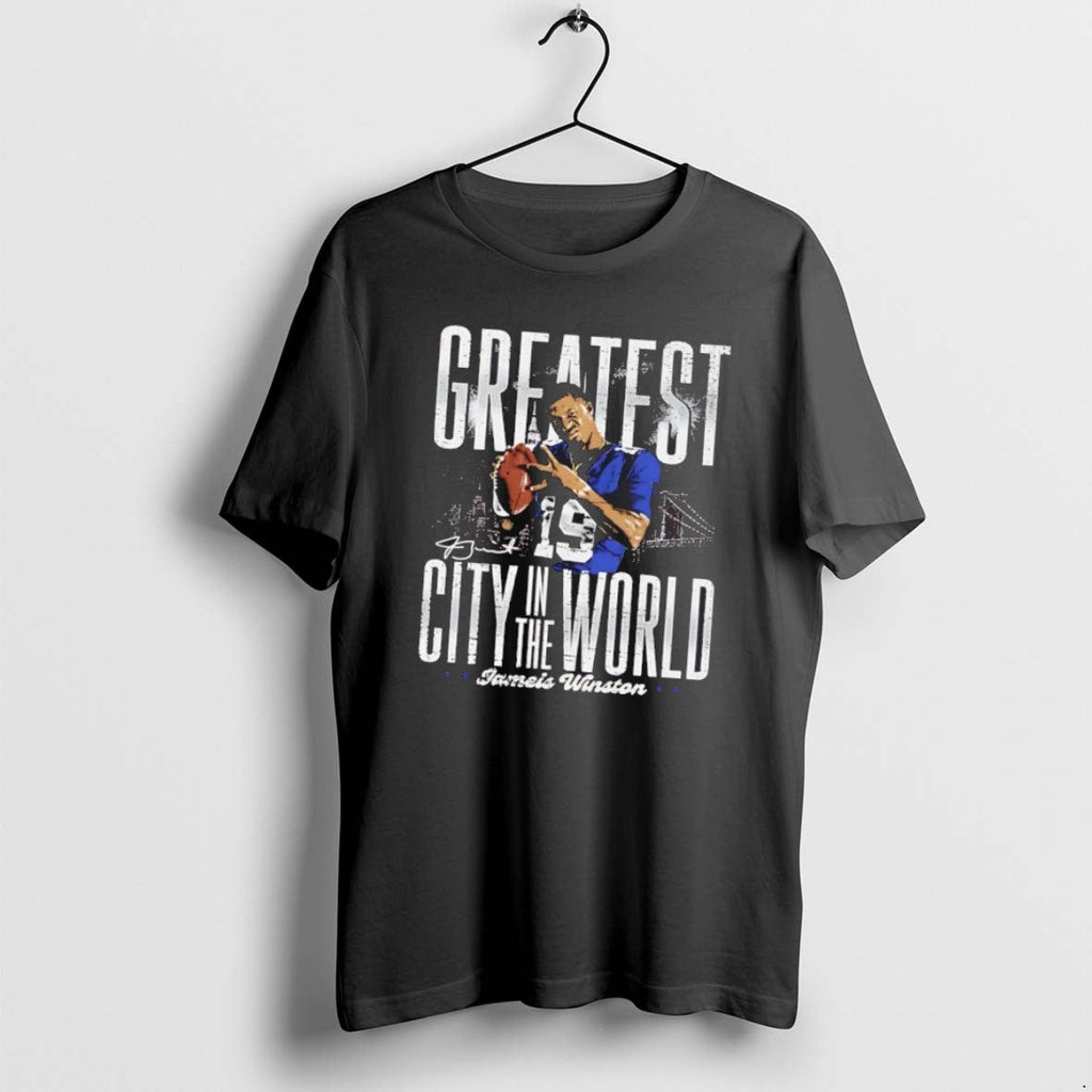 Official Jameis Winston Greatest City In The World - Adult & Kids T-Shirts, Sweatshirts & Hoodies apparel design preview 1