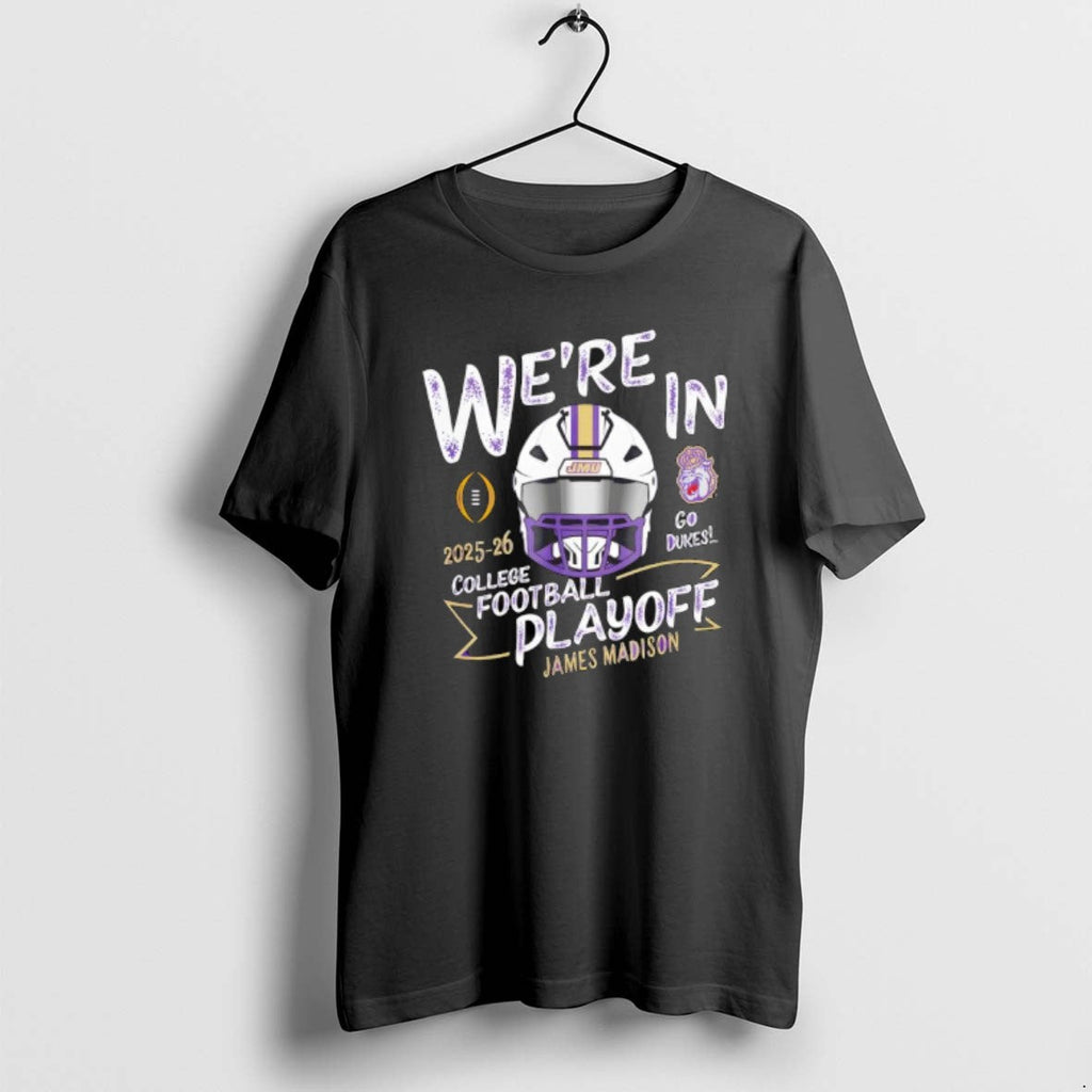 Official James Madison Dukes Cfp College Football - Adult & Kids T-Shirts, Sweatshirts & Hoodies apparel design preview 1