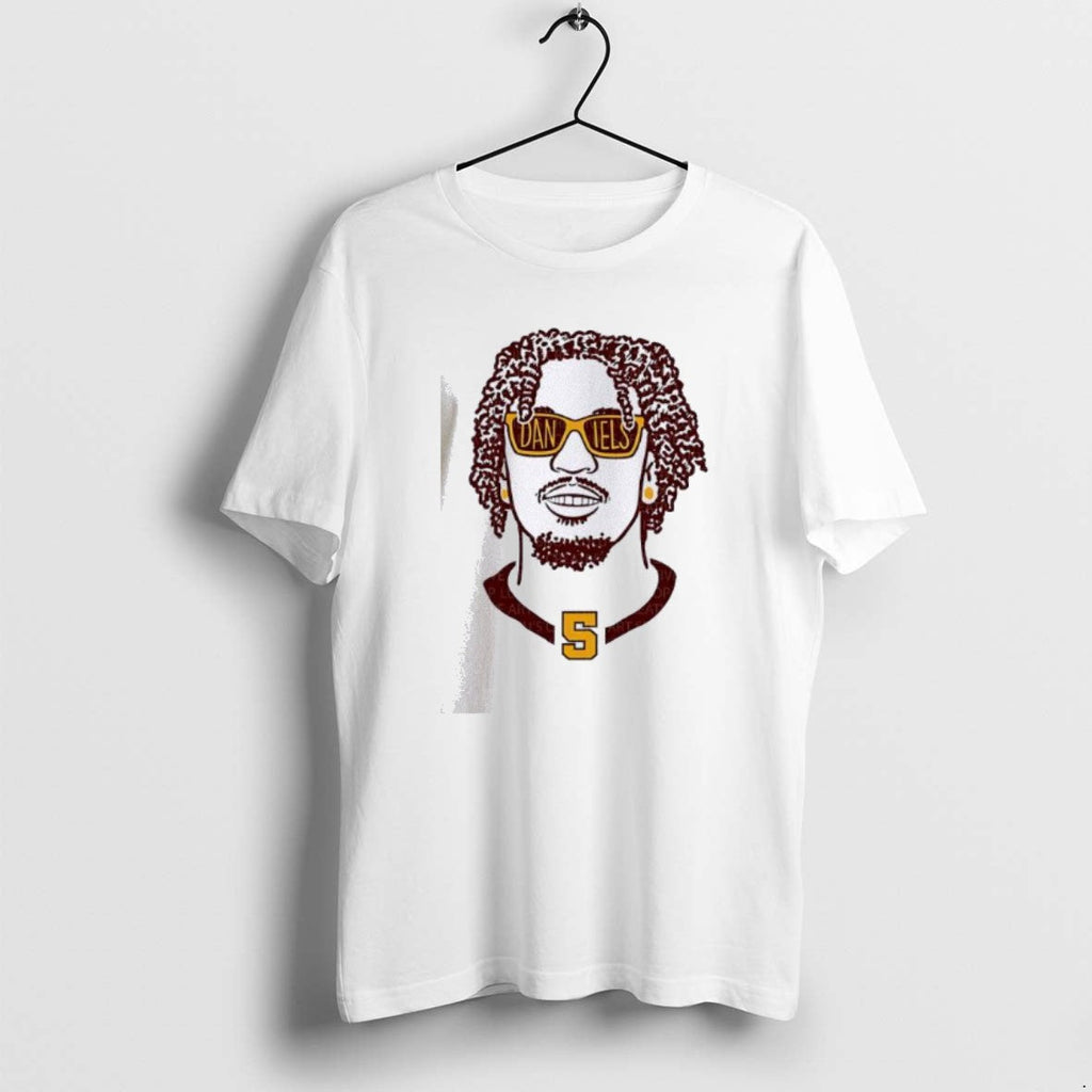 Official Jayden Daniels Sunglasses Washington - Adult & Kids T-Shirts, Sweatshirts & Hoodies apparel design preview 1