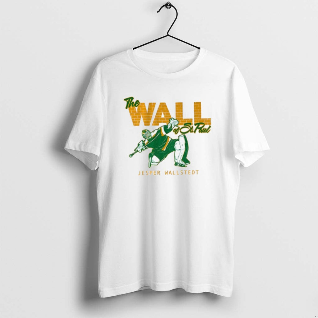 Official Jesper Wallstedt Minnesota Wild Hockey The - Adult & Kids T-Shirts, Sweatshirts & Hoodies apparel design preview 1