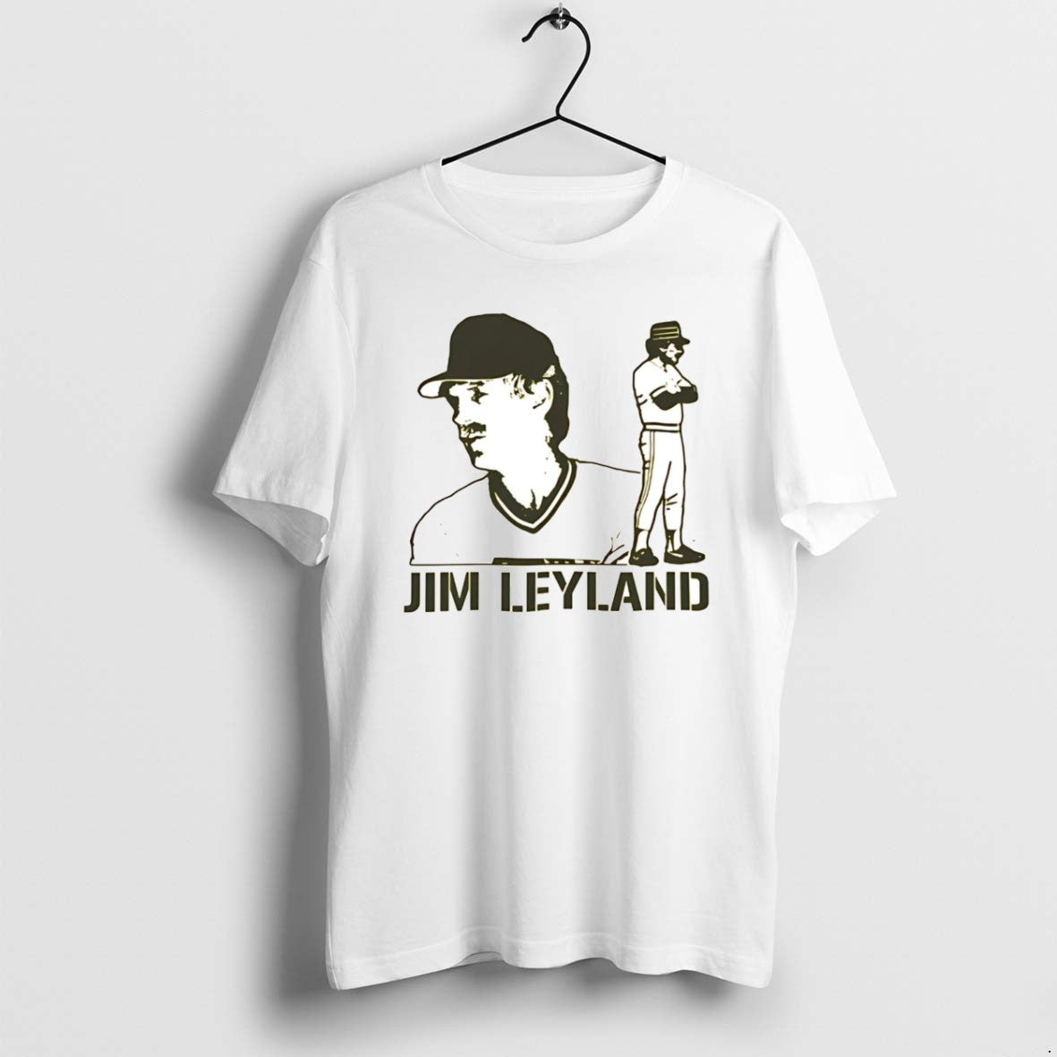 Official Jim Leyland Legend Pittsburgh Pirates - Adult & Kids T-Shirts, Sweatshirts & Hoodies apparel design preview 1